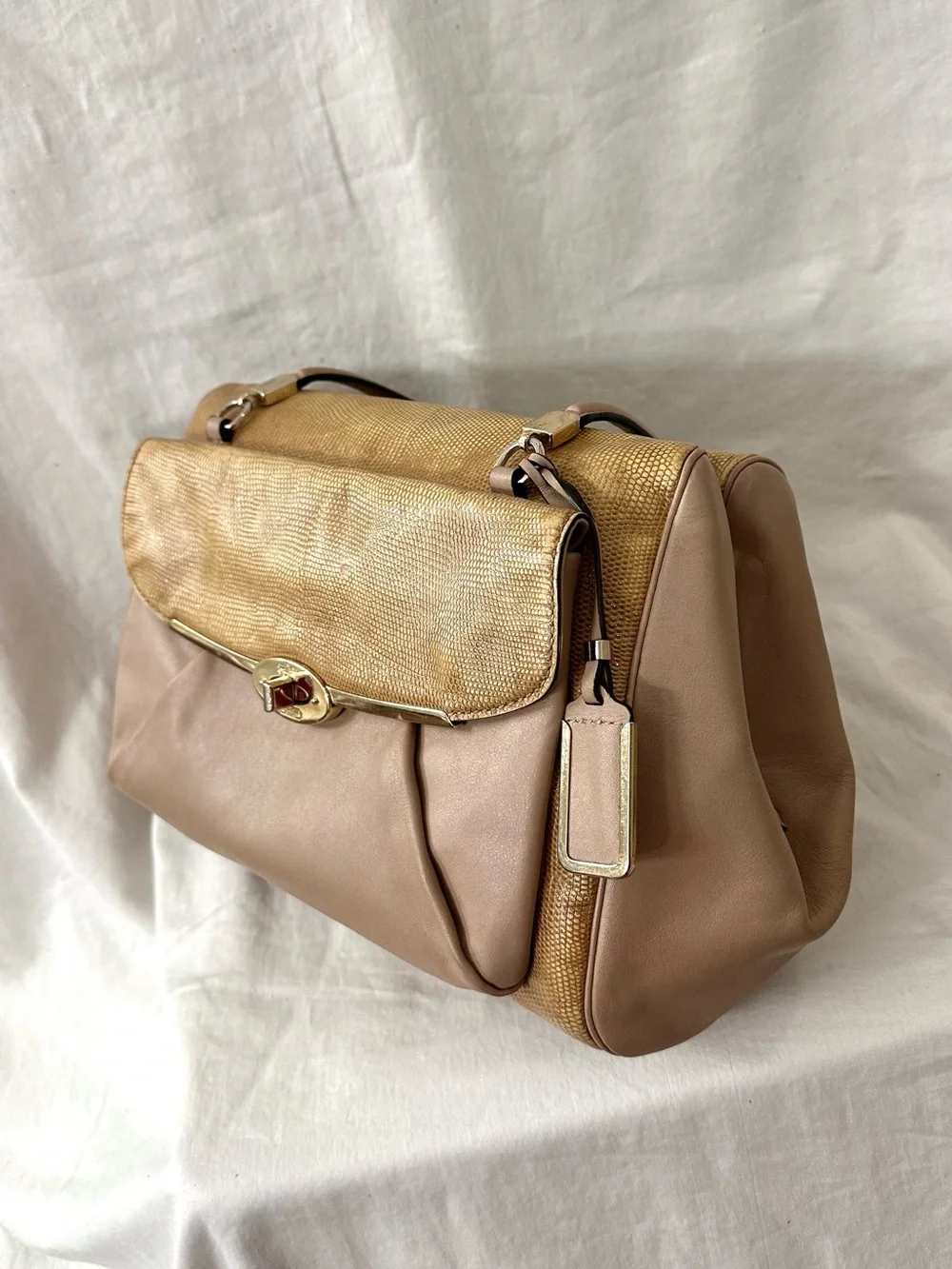 Coach Madison Glitter Lizard Emb EW 26325 Leather